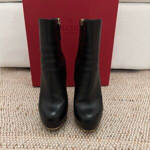 Valentino Women's Black Heeled Boots